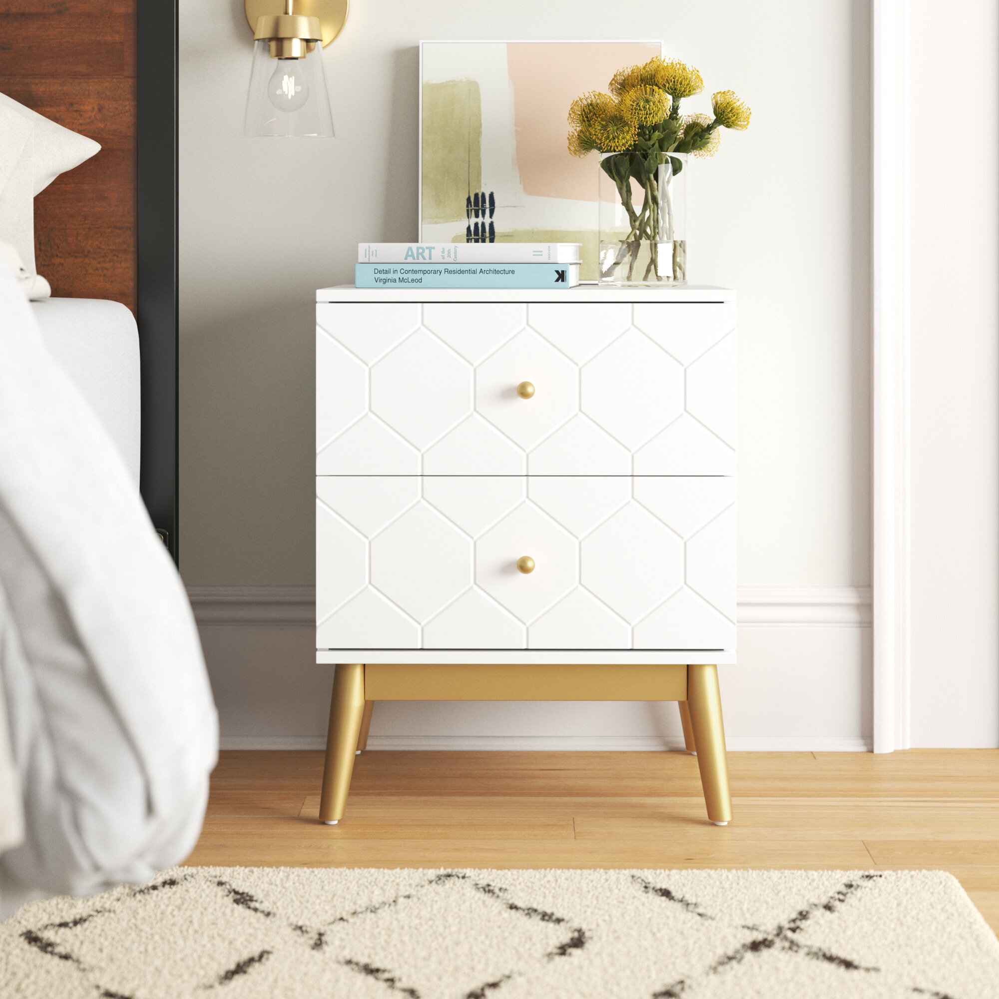 Mercury Row® Boylston Nightstand | Wayfair