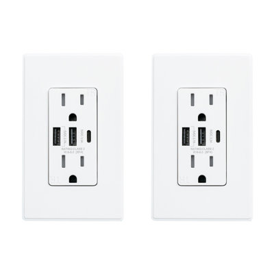 15 Tamper Resistant Duplex Outlet