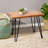 Polly Solid Wood Top End Table