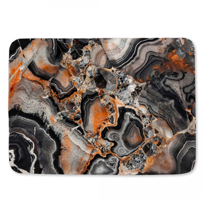 Tapis de bain en marbre