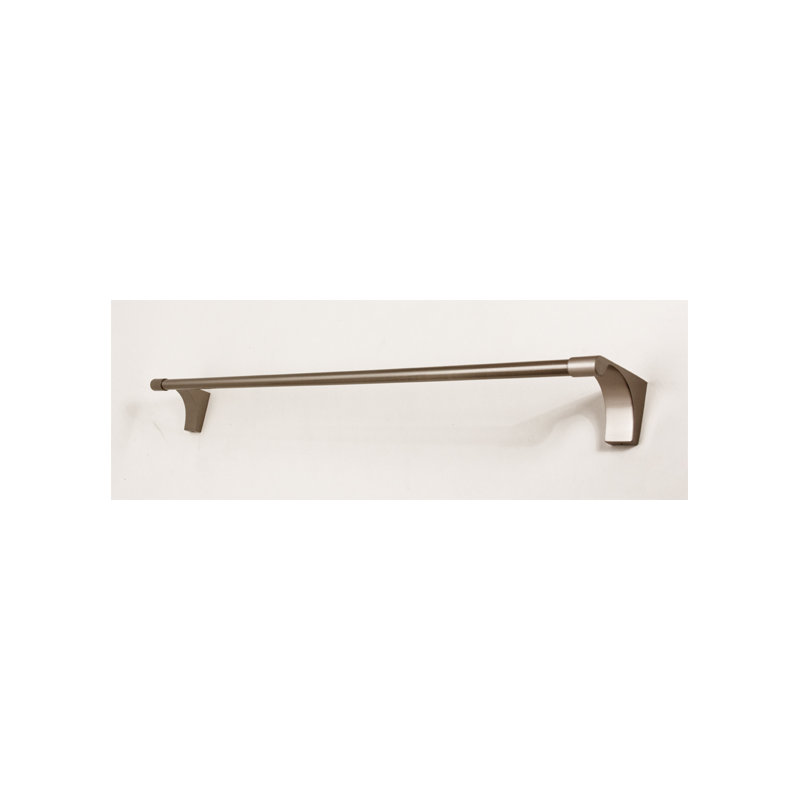 Luna Wall Mounted Towel Bar, Satin Nickel