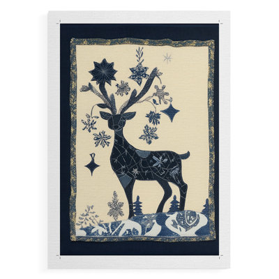 Christmas Holiday Art DCCLX III - Reproduction d'art en toile seulement - NON-CADRE