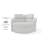 Aspen Lodge Faux Fur 49'' Wide Swivel Barrel Chair-1695334511