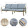 Mariene 5 - Person Patio Conversation Sets with Cushions