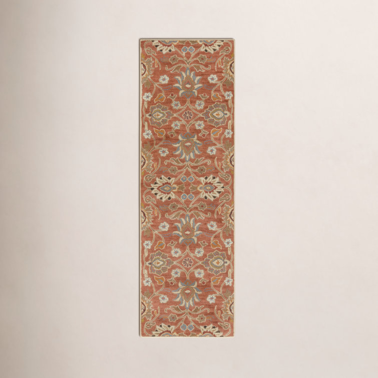 Arden Hand Tufted Wool Floral Indoor Rug