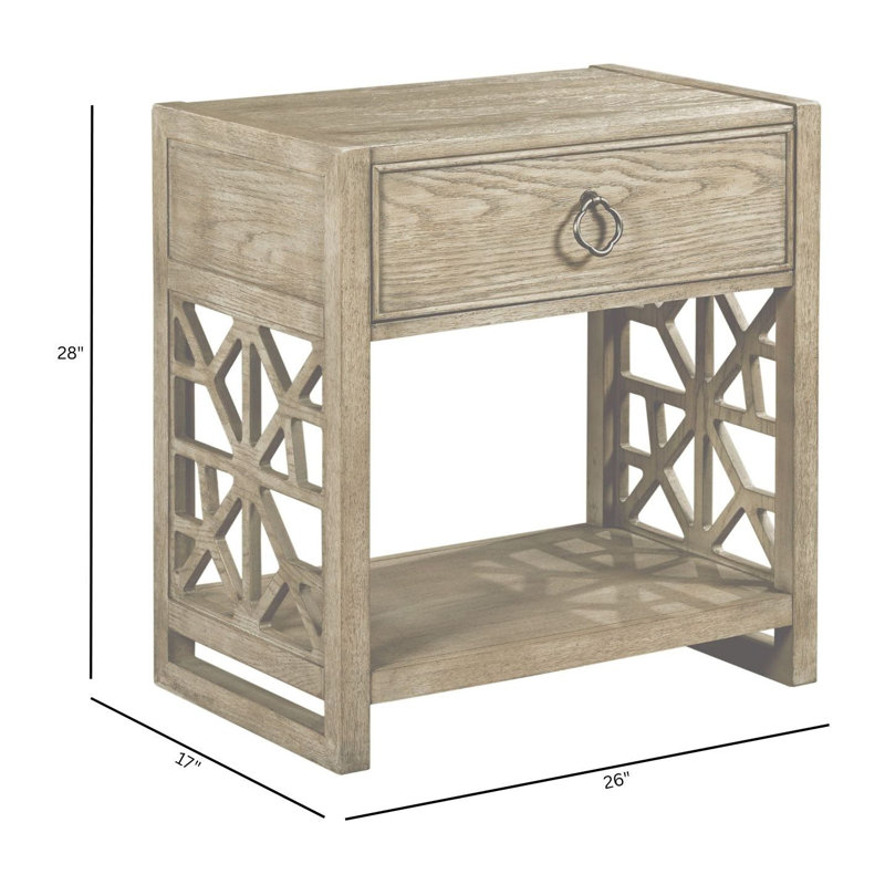 Dealmeida 26 " W Nightstand