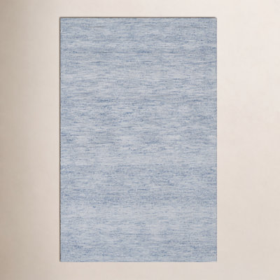 Criston Light Blue Sand Hand-Tufted Wool Rug