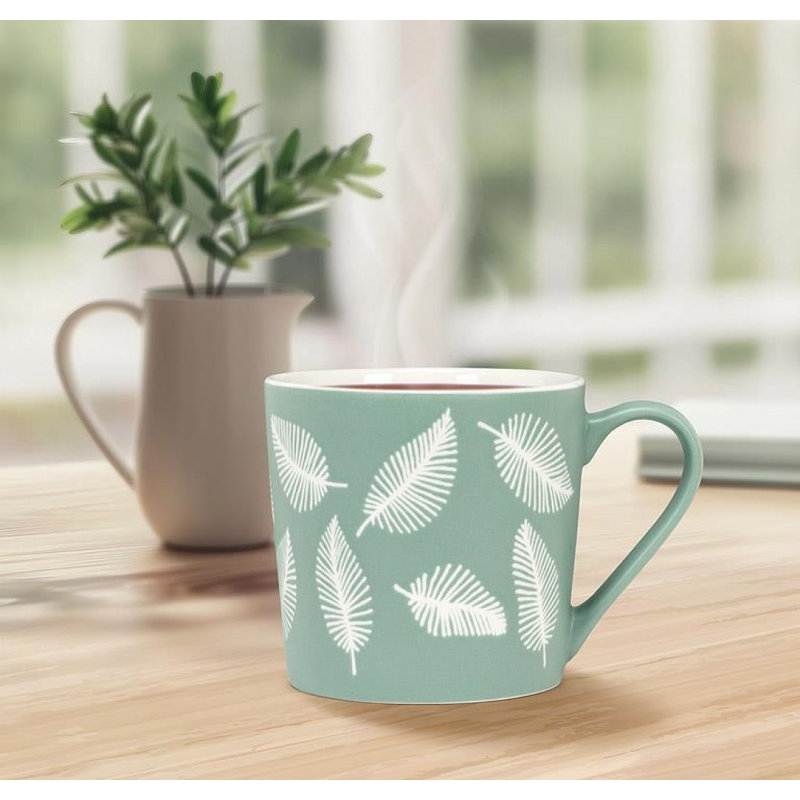Tasse Feathery Leaves