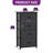  2 - Piece Set 17.7'' W 4 - Drawer Dresser With Foldable Storage Drawers-267174380