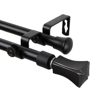 Double tringle à rideaux