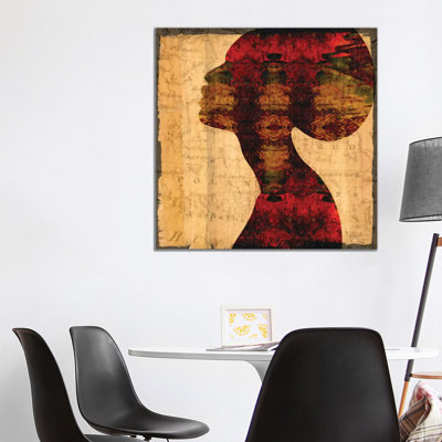 Nubian Queen II 1 Piece Wall Art on Canvas