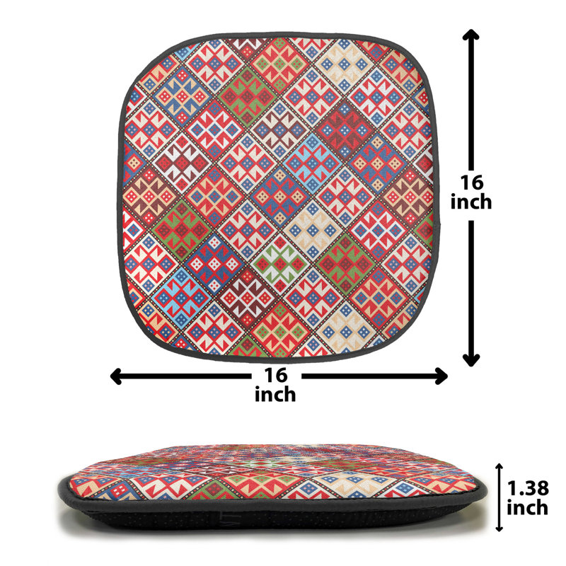Outdoor 1.38'' Dining Chair Seat Cushion
