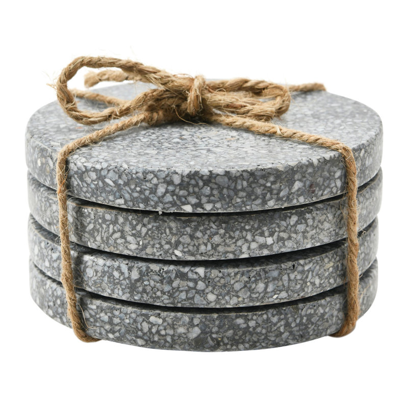 Ensemble de sous-verres Devi, Gris