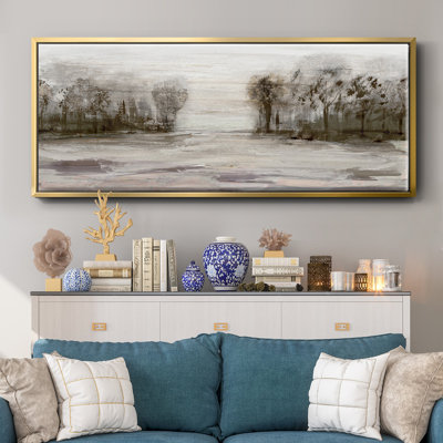 Near Graham Mountain- Framed Canvas