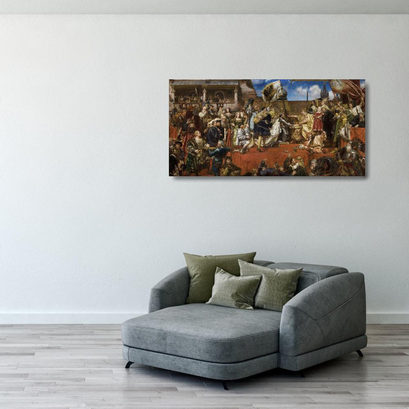 The Prussian Homage, 20'' H x 40'' W