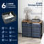 Commode à 6 tiroirs Lueella