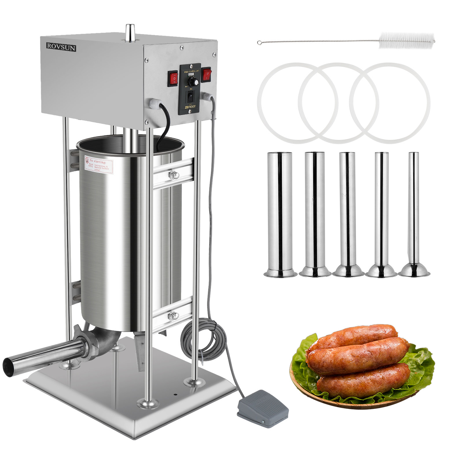 25 lb. Capacity Electric Sausage Stuffer - The Sausage Maker