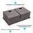 Double Bowl(50/50) Undermount Sink- Double Bowl Kitchen Sink 16 Gauge With Two 10" Deep Basin