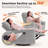 Swivel Rocker Recliner Chair with 8-Point Massage-462402433