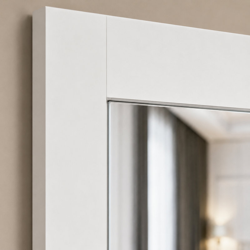 Porte de dalle intérieure en miroir