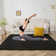 Rectangle Solid Colour Memory Foam Rug