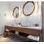 Barre d'éclairage de salle de bain 1 lumière Ray