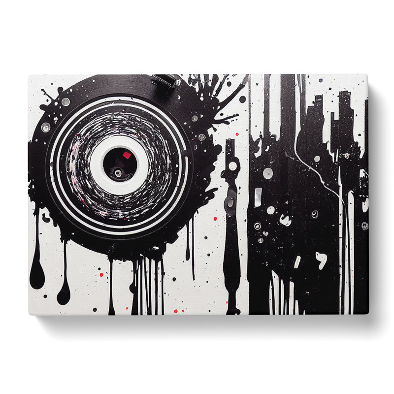Evolving Cassette Tape - Wrapped Canvas