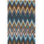 Sonny Hand-Loomed  Cotton Blue/Grey/Brown Area Rug-19275270