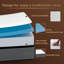 Cabrera Portable Tri-Folding Capability Gel Memory Foam Mattress, Removable and Washable-88070118-125938340
