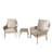 Acacia 3 - Piece Patio Conversation Sets With Cushions
