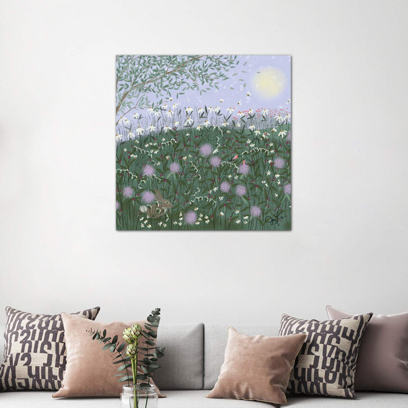 Wild And Free II by Joy Laforme - Wrapped Canvas Print, 93.98cm H x 93.98cm W x 1.91cm D