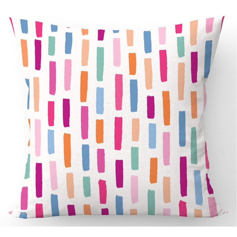 Dzeisonas Geometric Square Cushion