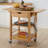 Marilene Solid Wood Kitchen Cart