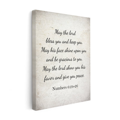 May The Lord Bless You