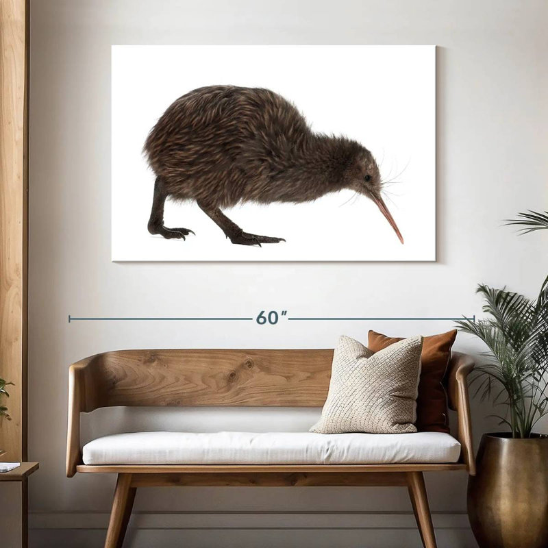 Kiwi Bird, 32" H x 48" W