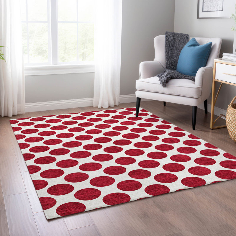 Chayden rug with non-slip backing, Rectangle 2 pi 6 po x 3 pi 10 po