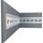 SAMPLE - Endurathane Jackson Pierced Moulding, 2 3/4"H x 3/8"P x 12"L, Factory Primed