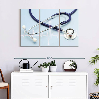 " Medical Stethoscope " 3 - Pieces