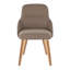 Chair In Chrome Metal And  Faux Leather - Set Of 2-669417561-669417562