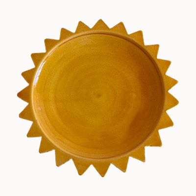 Ceramic Sun Plate