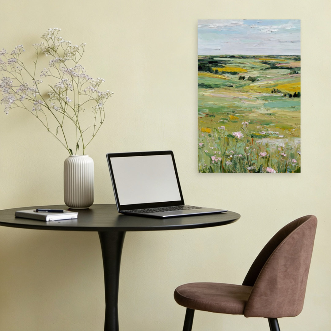 Meadow Abstract Contemporary Wall Art Print