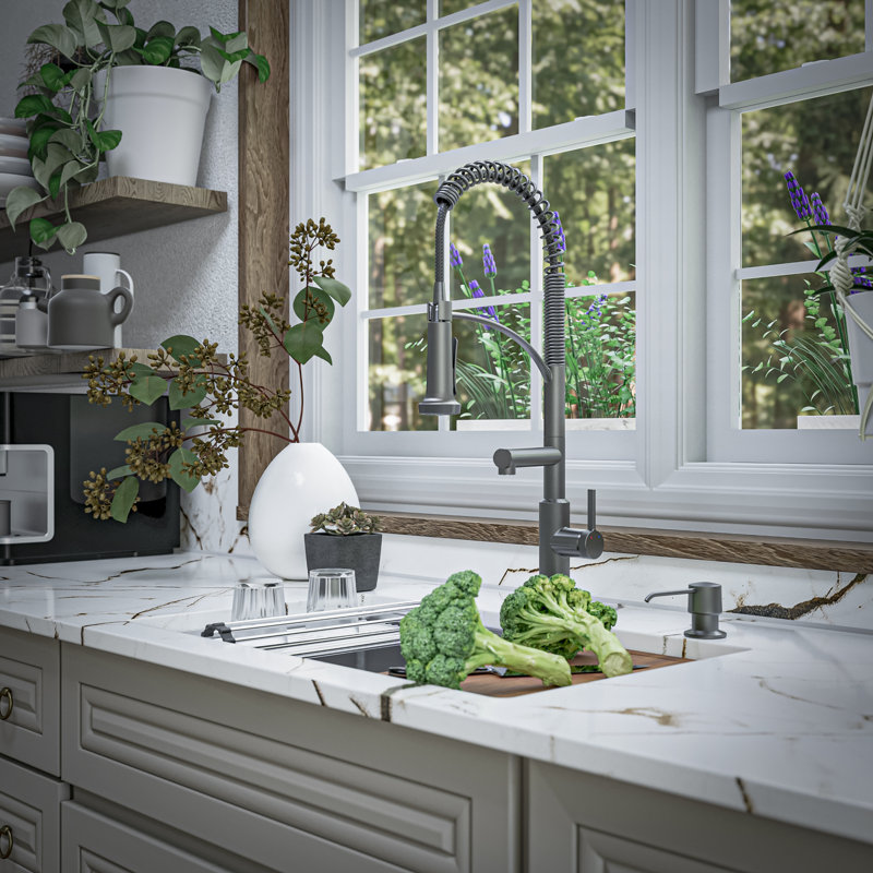 Elite 30'' Stainless Steel Undermount Single Bowl Kitchen Sink