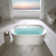 59'' x 29.52'' Freestanding Soaking Acrylic Curved Design Bathtub