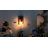 Anastatia Antique Farmhouse Adjustable Plug In Cord Wall Lamp With Retro Rustic Wooden Plate