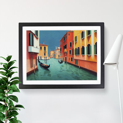 Modern Venice Canal Vol.2 - Framed Print