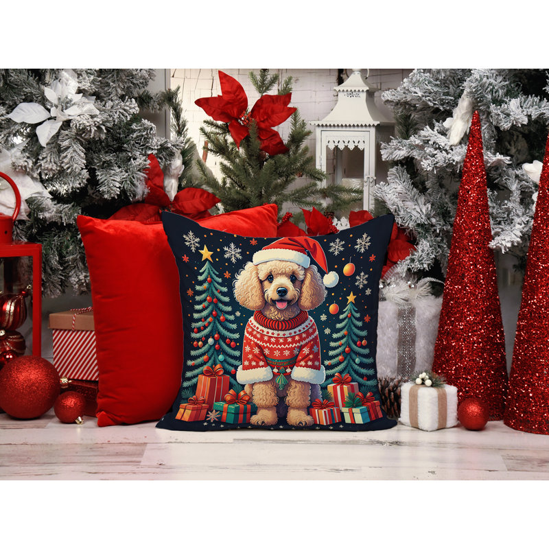 Coussin décoratif intérieur / extérieur Enchanted Christmas, 18 po x 18 po