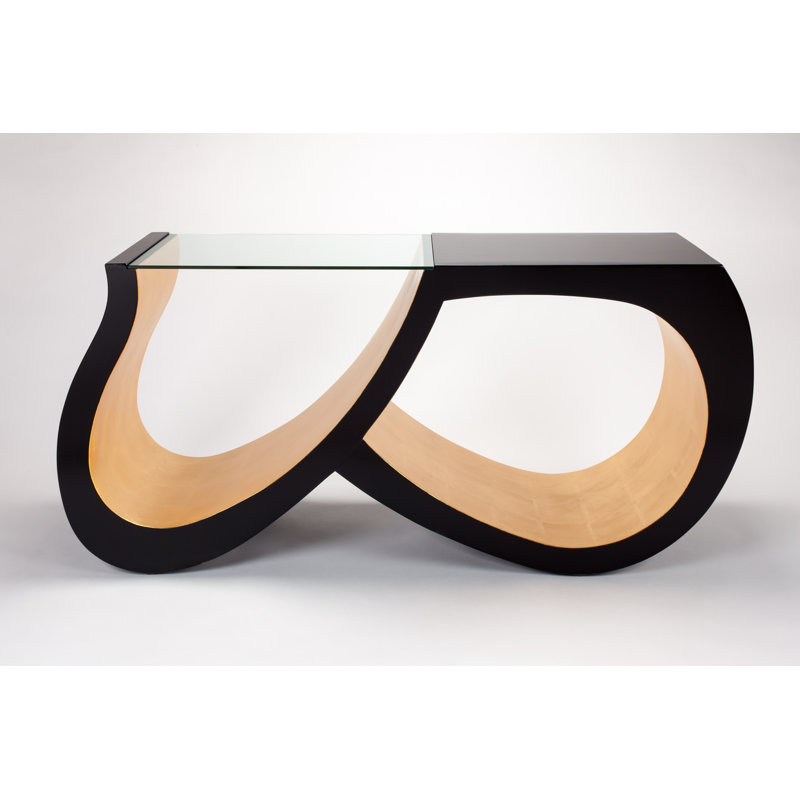 65'' W Glass Console Table