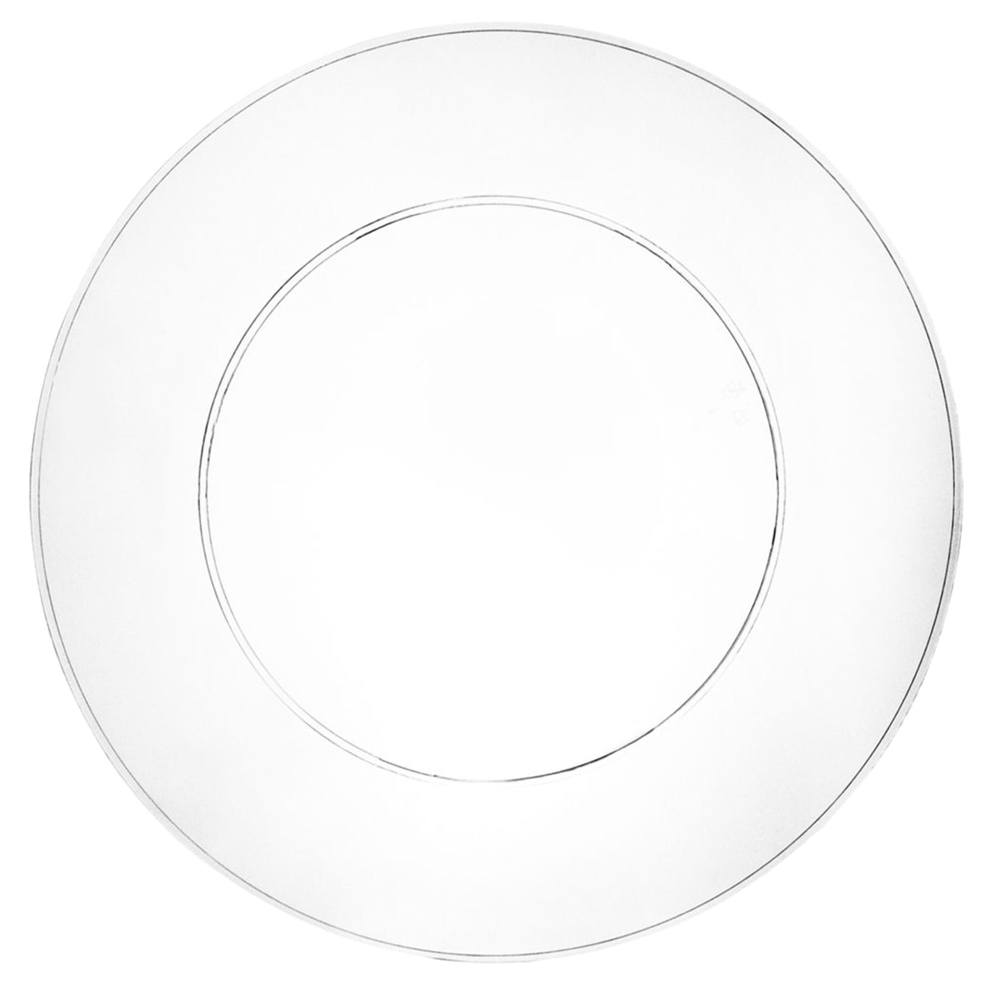 Seseno Disposable Plastic Birthday Dessert Plate for 200 Guests