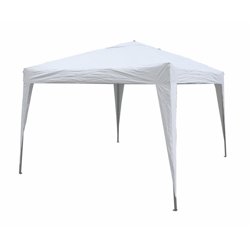 Janvey 3m x 3m Steel Pop-Up Gazebo, White