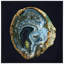 «Geode Splendor I Crystallus», reproduction d'art sur toile enduite